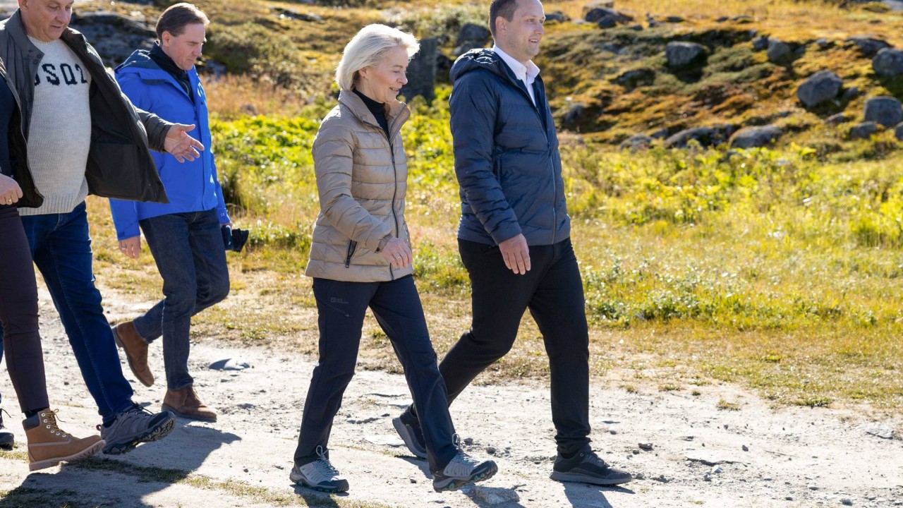 AB Komisyonu Başkanı Von der Leyen, yeni ortaklık anlaşması için Grönland'ı ziyaret etti