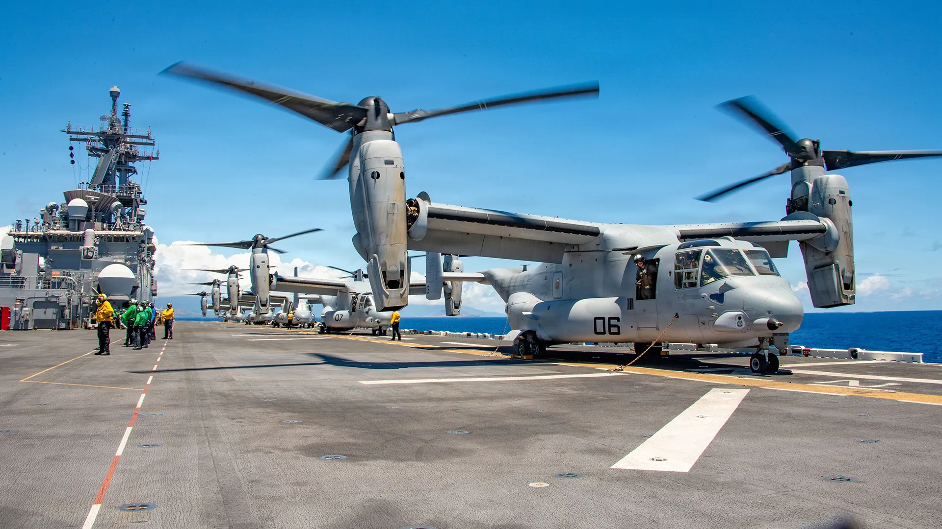 ABD Deniz Piyadeleri Son MV-22 Osprey'i Teslim Aldı