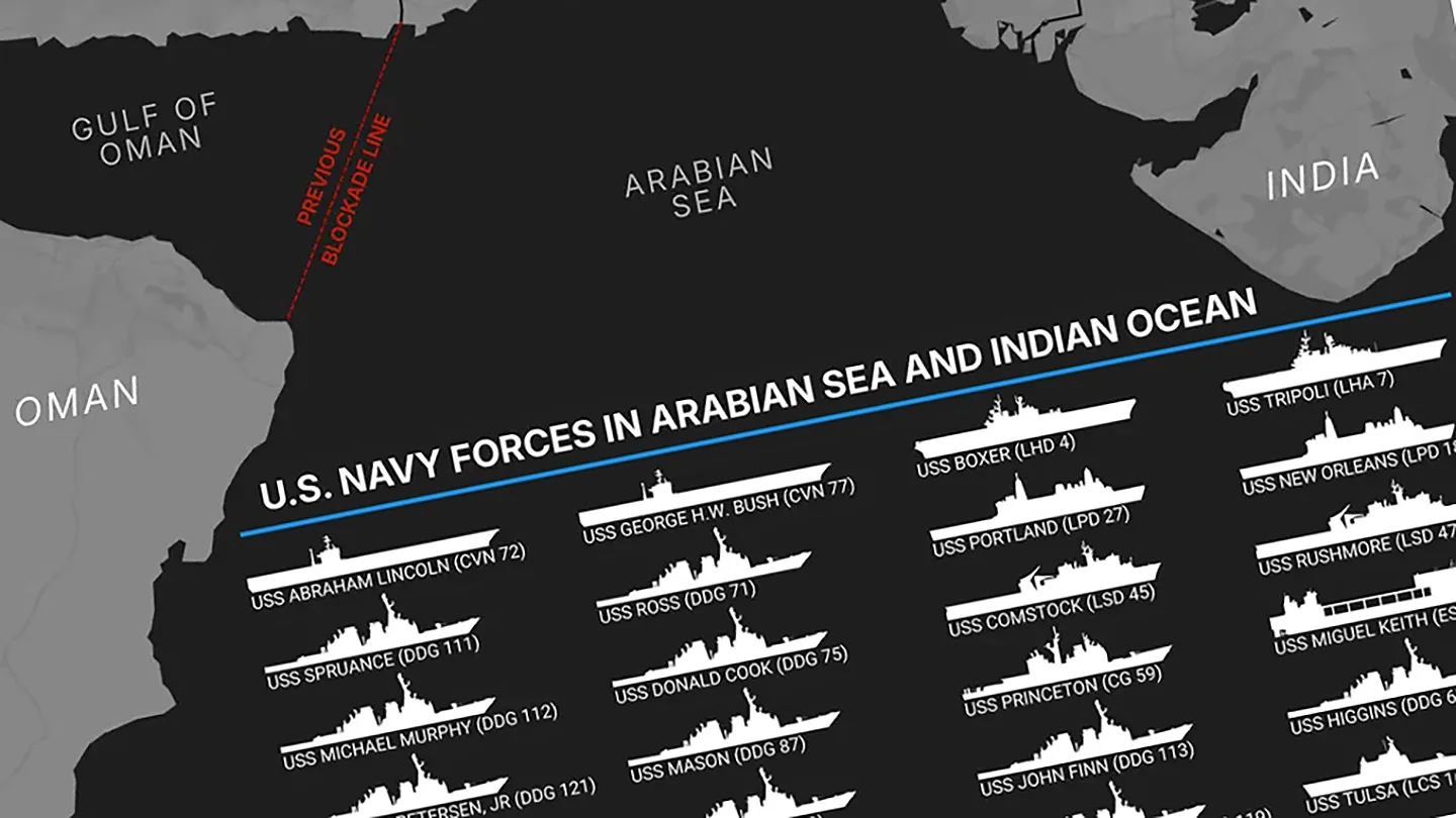ABD Donanması İran Ablukası İçin Savaş Gemilerini Konuşlandırıyor