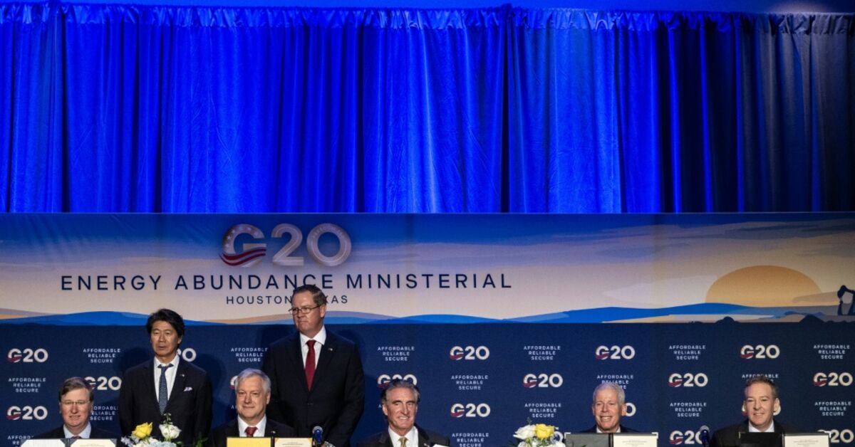 ABD G20 Enerji Zirvesi'nde Güç Gösterisi Yaptı, İran Savaşını Görmezden Geldi