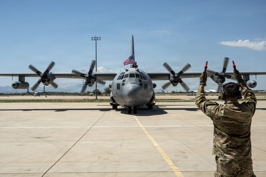 ABD Hava Kuvvetleri'nin Son EC-130H Uçağı Emekliye Ayrılıyor