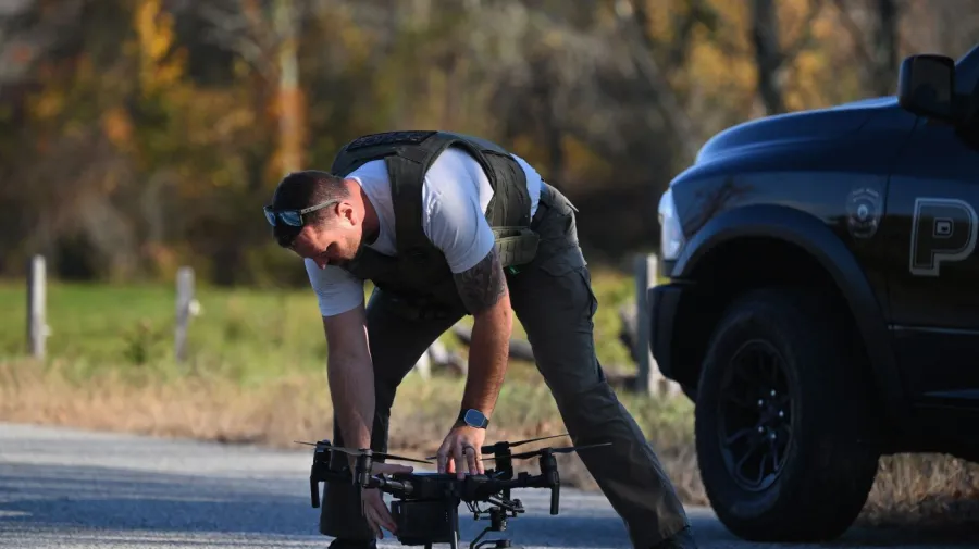 ABD'de polis drone ile suçluyu etkisiz hale getirdi