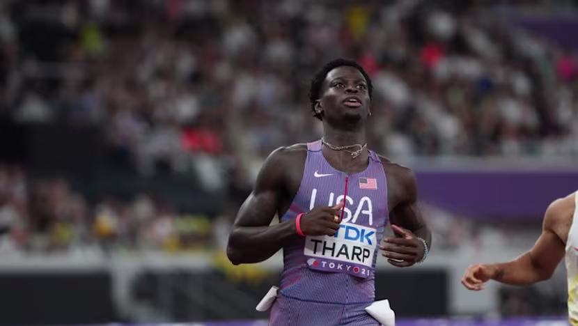 ABD'li Tharp 110 metre engellide dünya rekoru kırdı