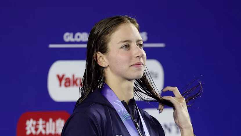 ABD'li yüzücü Douglass 50 metre serbestte dünya rekoru kırdı