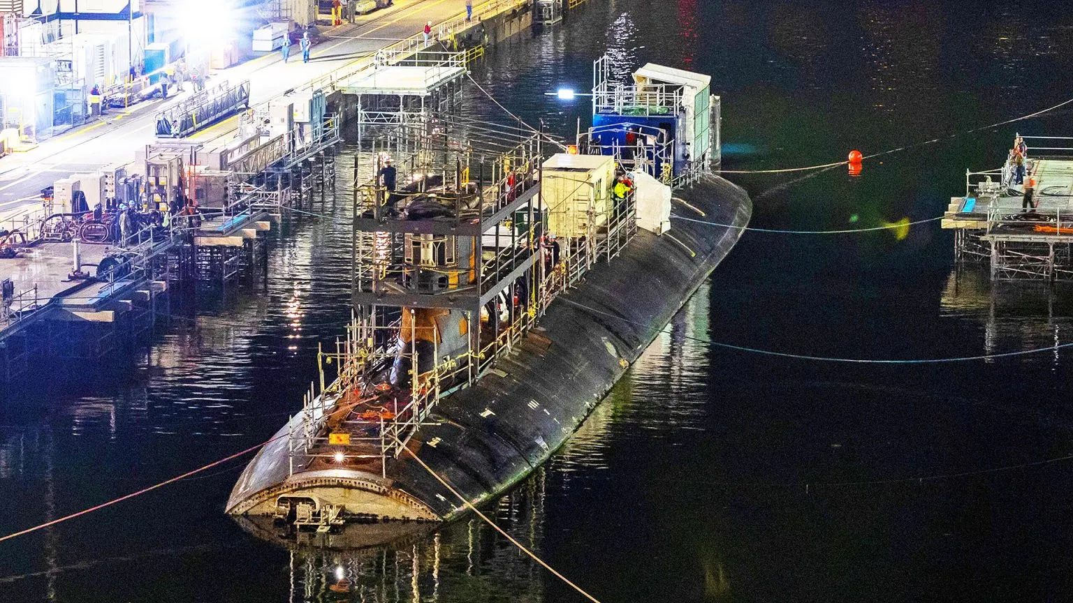 Ağır Hasar Gören USS Connecticut 2027'ye Kadar Göreve Dönmeyecek