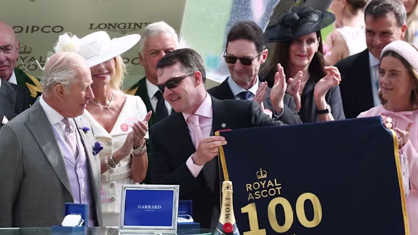 Aidan O'Brien Royal Ascot'ta 100. Birinciliğini Kazandı