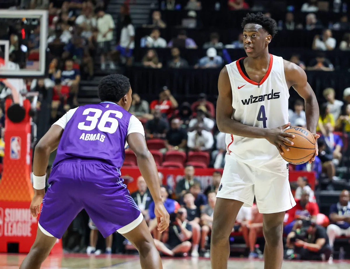 AJ Dybantsa NBA Yaz Ligi'nde Anthony Davis ve Trae Young'a Gösteri Yaptı