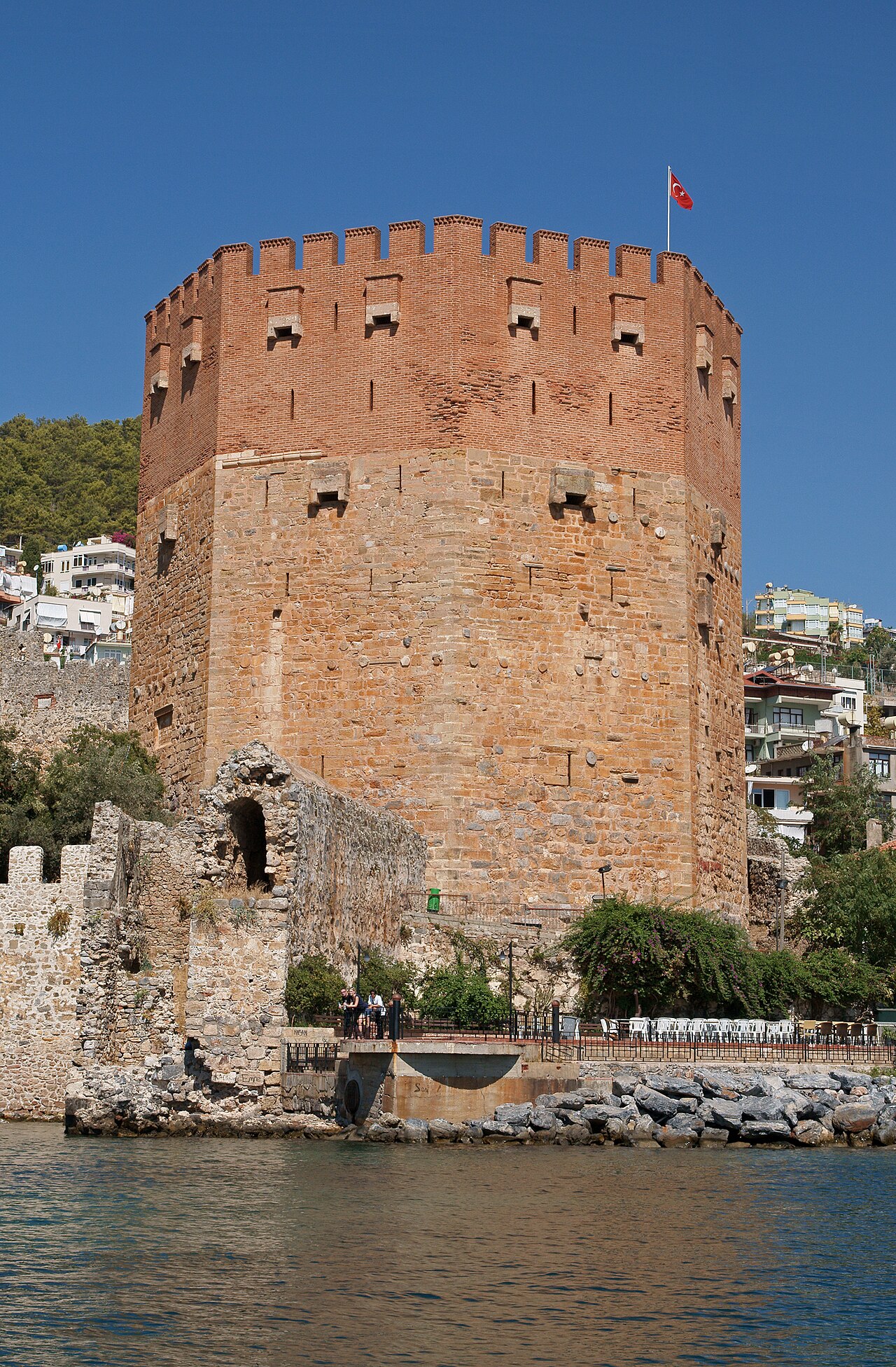 Alanya'da Türk Bayrağına Tüküren İngiliz Turist Tutuklandı