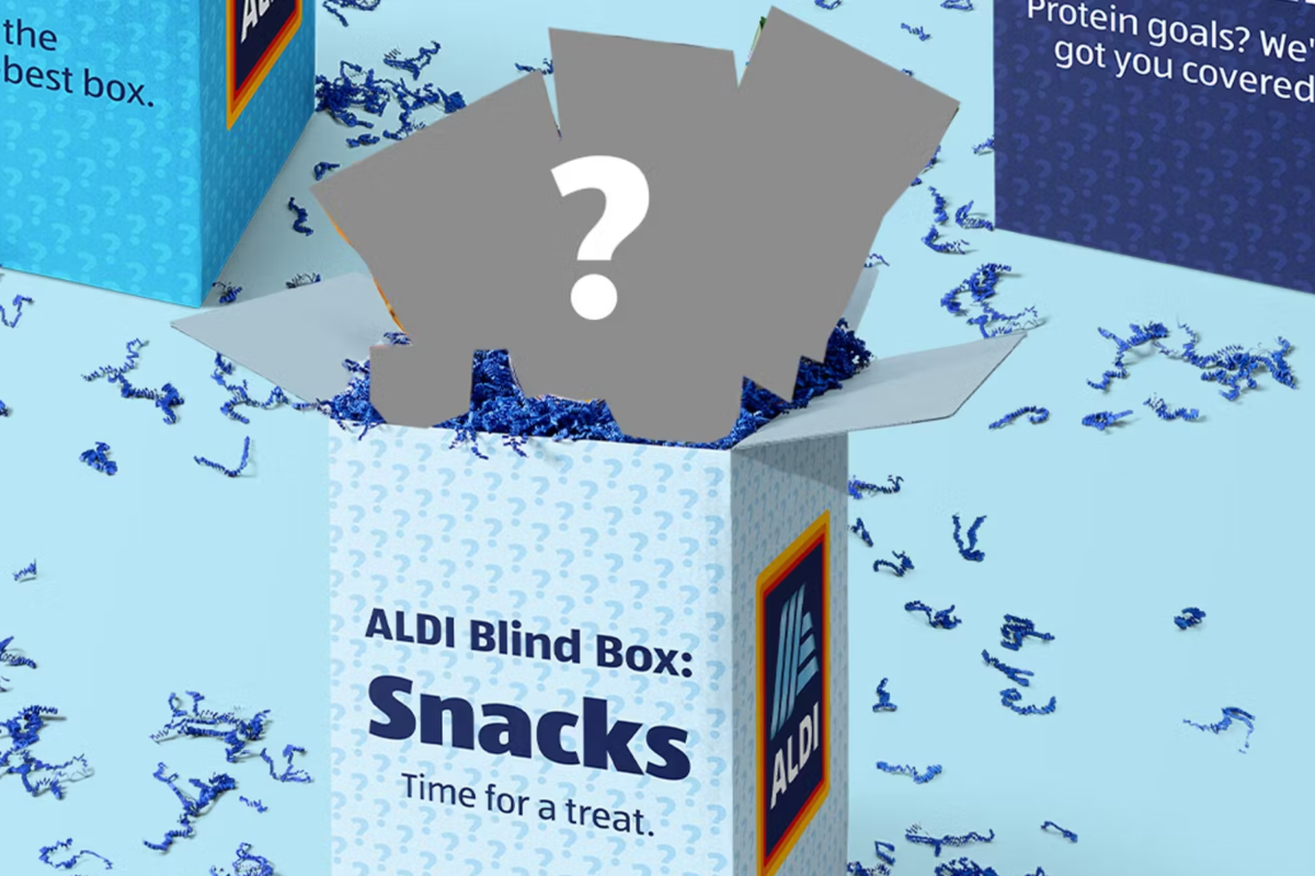 Aldi, artan gıda fiyatlarına karşı mücadelede 'Kör Kutu' kampanyasını başlatıyor