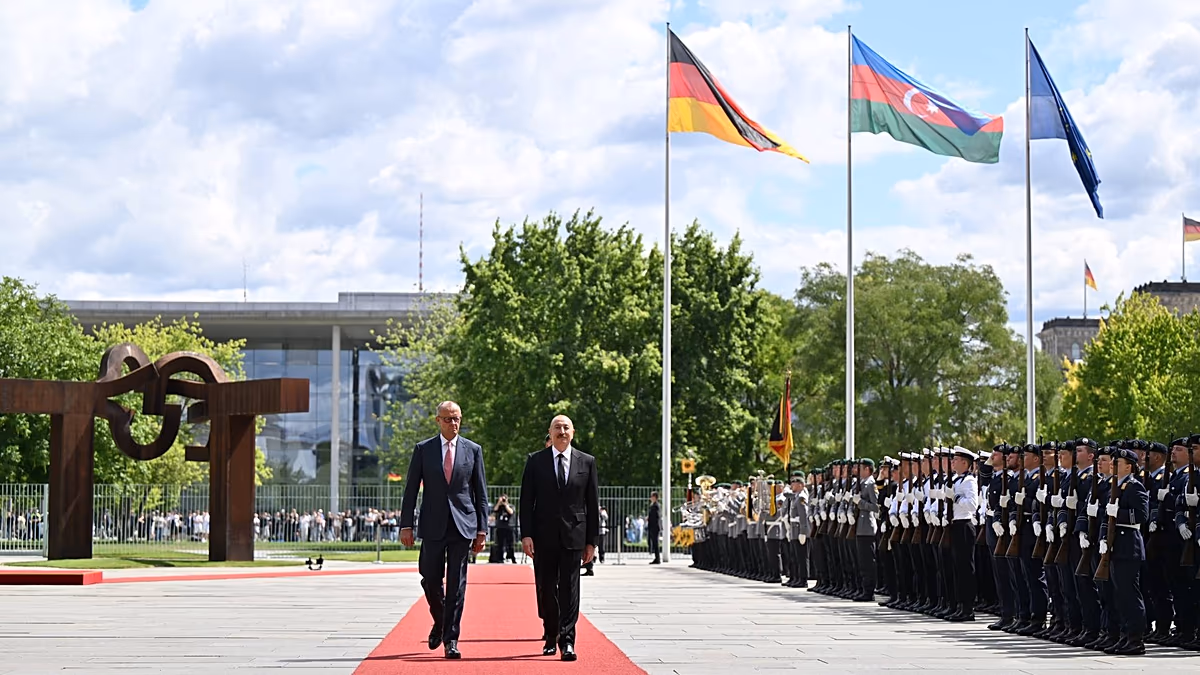 Aliyev Berlin'de: Almanya ile enerji ve ticaret köprüsü