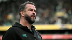 Andy Farrell İrlanda İle 2031'e Kadar Sözleşme İmzaladı