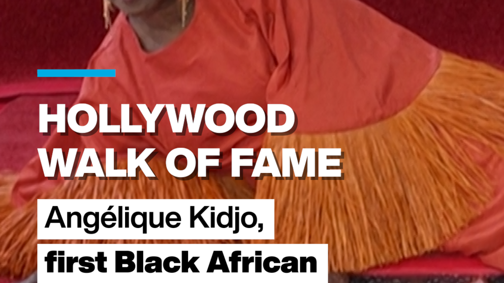 Angélique Kidjo, Hollywood'da Yıldız Alan İlk Siyah Afrikalı Oldu