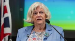 Ann Widdecombe'un Cenazesi Buckfast Abbey'de Yapıldı