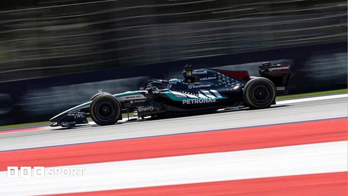 Antonelli, Avusturya GP ilk antrenmanda Russell'ın önünde
