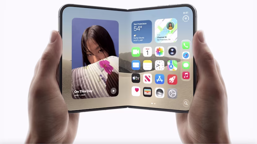 Apple katlanabilir iPhone Duo ile mobil dünyada çığır açtı