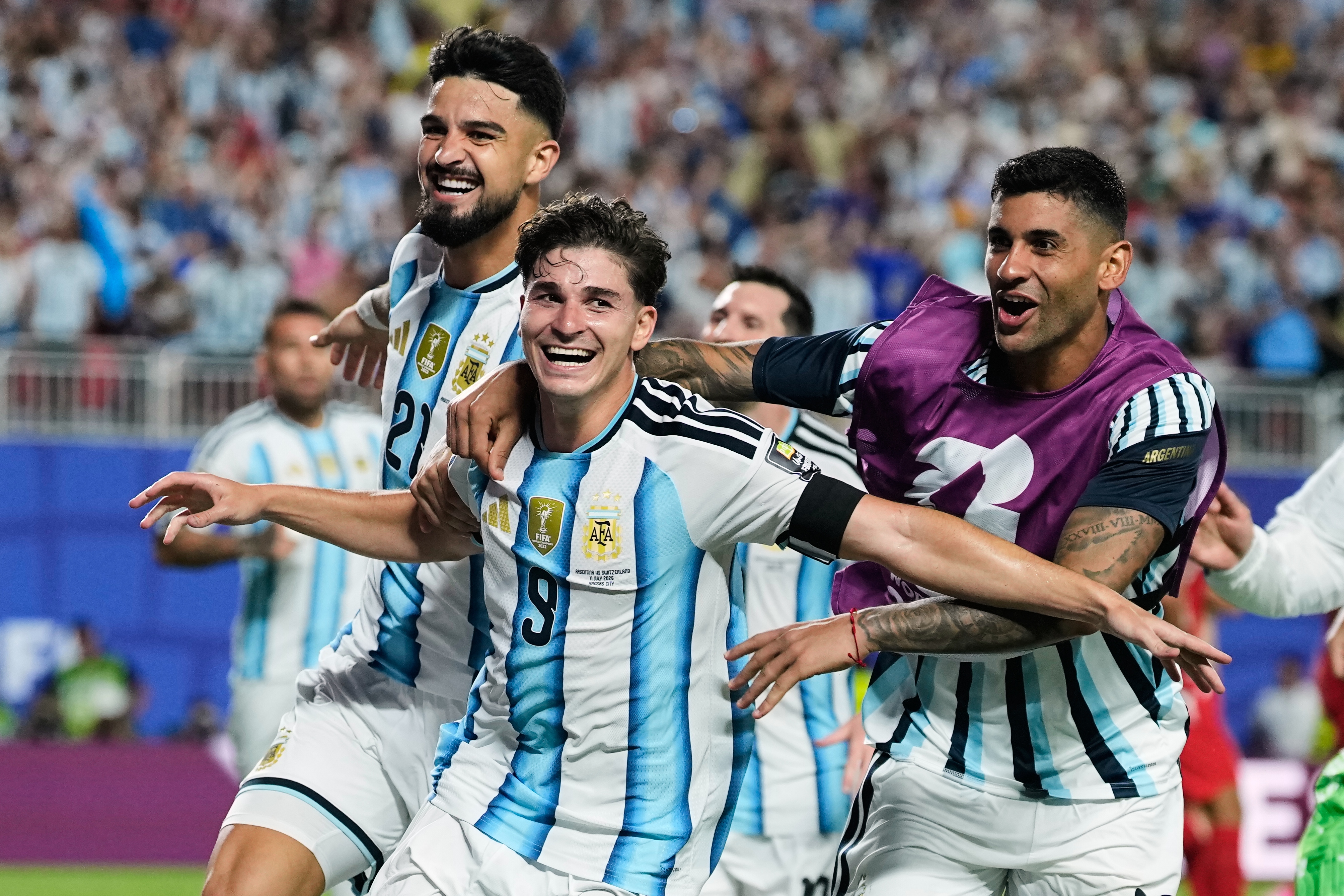 Arjantin, İsviçre'yi 3-1 Geçerek Yarı Finalde
