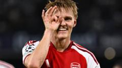 Arsenal her testi geçiyor: Ødegaard kariyerinin zirvesinde