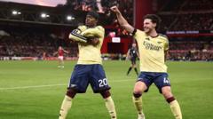 Arsenal, Nottingham Forest'ı Madueke'nin Geç Golüyle Yıktı: Maçın Oyuncu Reytingleri
