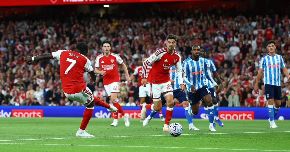 Arsenal Premier Lig'e 3-0'lık Galibiyetle Başladı