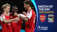 Arsenal, Premier Lig'e Coventry galibiyetiyle başladı