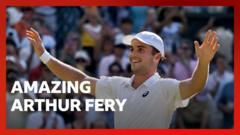 Arthur Fery Wimbledon'da yarı finale yükseldi