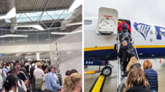 Atina'da Pasaport Kuyruğu: Ryanair Yolcuları Mağdur