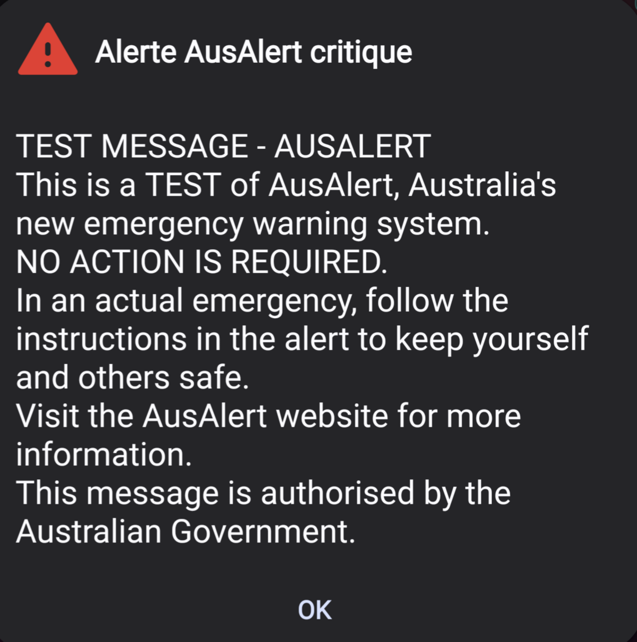 AusAlert testi: Avustralya'da ulusal acil durum sirenleri bugün saat kaçta çalacak