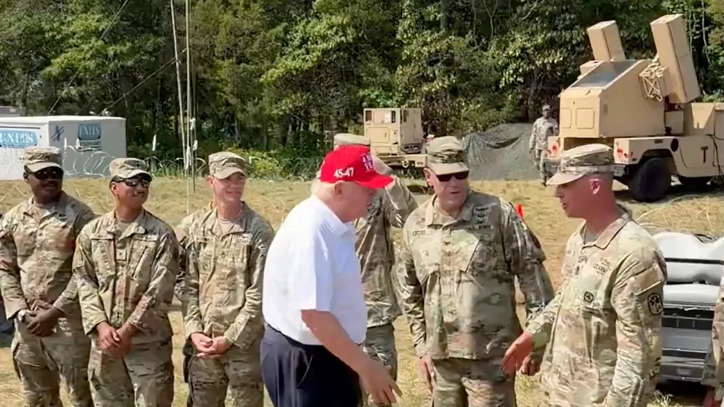 Avenger Hava Savunma Sistemi Trump'ı Golf Sahasında Korudu