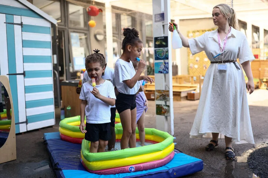Avrupa okullarında sıcak hava krizi