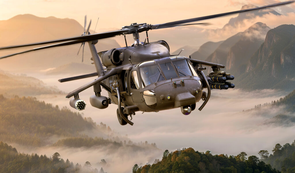 Avrupa Yapımı Black Hawk'a Silahlı Yükseltme