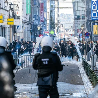Avrupa'da Öğrenci Eylemleri Yayılıyor: Belçika'da Polis ve Öğrenciler Çatıştı