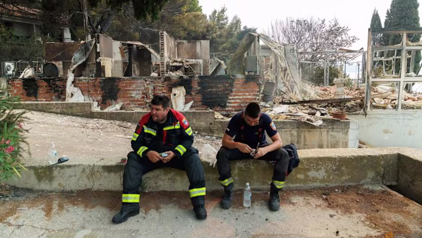 Avrupa'da Orman Yangınları: Hırvatistan ve Yunanistan'da Tahliyeler