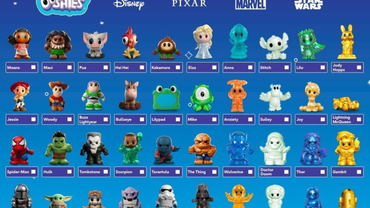 Avustralya'da Disney Ooshies, Woolworths'u Coles'un Önüne Geçirdi