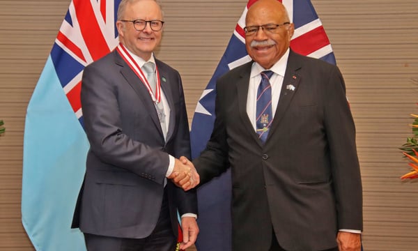Avustralya ve Fiji'den Stratejik Güvenlik Anlaşmaları