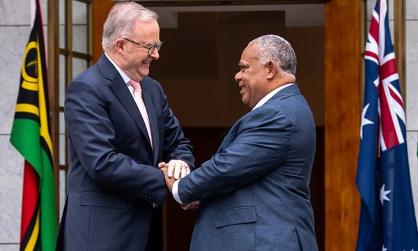 Avustralya ile Vanuatu Güvenlik Paktı İmzaladı