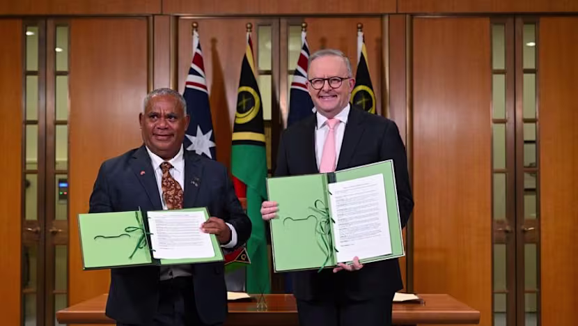 Avustralya ve Vanuatu'dan Pasifik'te askeri üsse veto