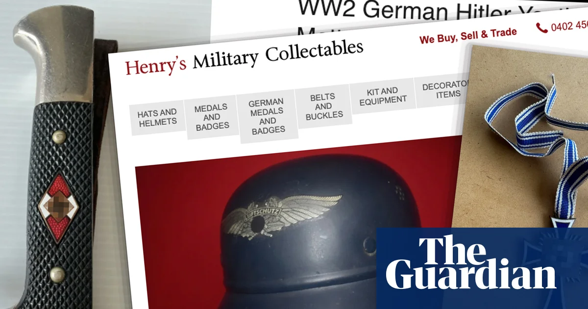 Avustralya'da Nazi sembollü ürünler yasak olmasına rağmen hâlâ satılıyor