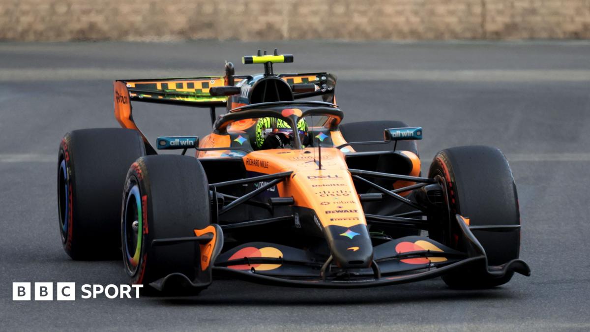 Bakü FP1: Russell lider, Antonelli pistte kaldı