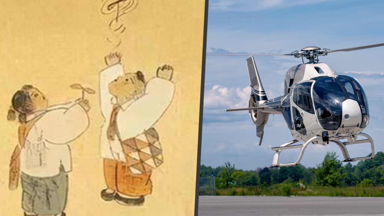Bambu helikopter: Modern helikopterlerin atası Çin'den Japonya'ya uzanan hikayesi