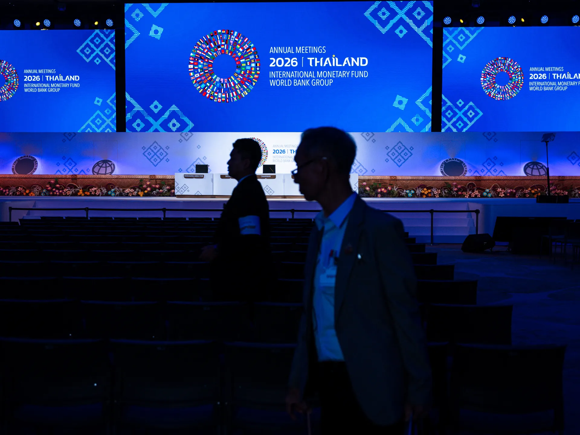 Bangkok'ta IMF-Dünya Bankası toplantılarına savaş ve borç damgası