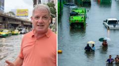 Bangkok'ta Sel Felaket Bölgesi İlan Edildi