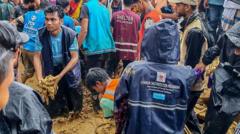 Bangladeş'te Kız Okuluna Heyelan: 8 Ölü