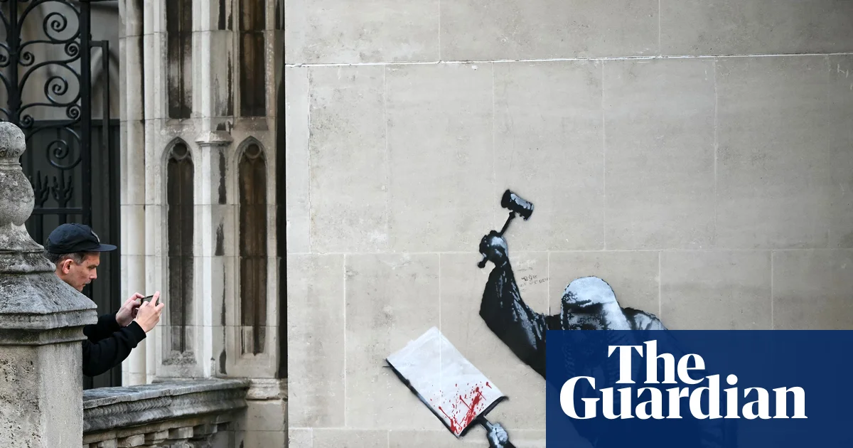 Banksy eserlerinin bakımı vergi mükellefine 150 bin sterline mal oldu