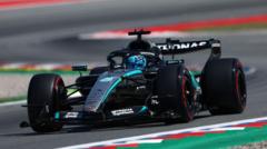Barcelona’ya Pol: Hamilton’u Geçen Russell