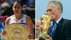 Bartoli'den Deschamps'a övgü: 'Gerçek dost, gerçek kazanan