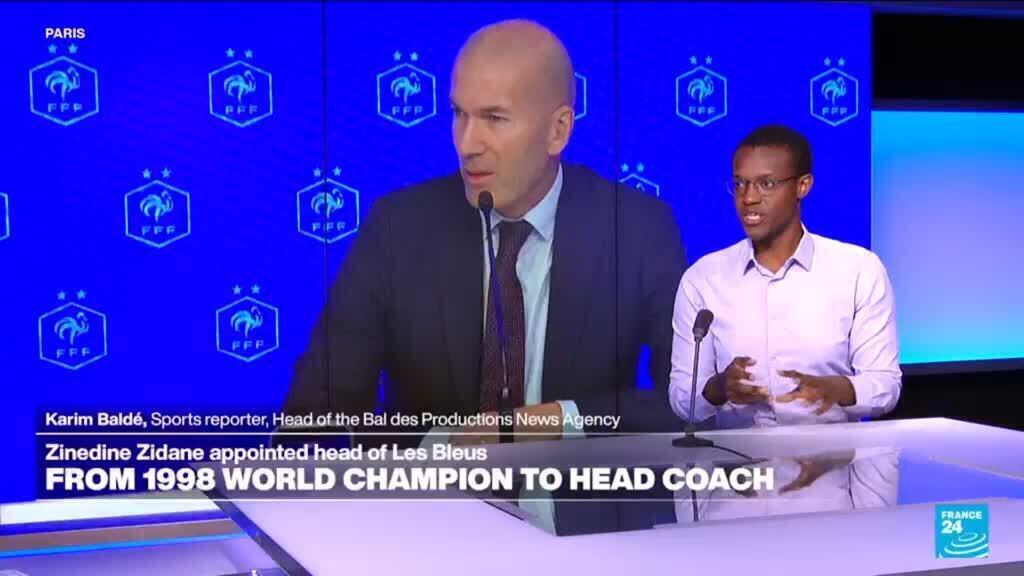 Baskı Yüksek: Zidane, Fransa'nın Başına Geçti