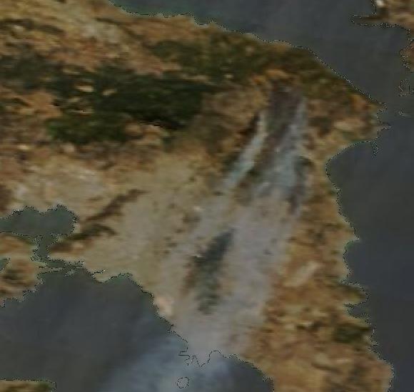 Batı Avrupa'da yangın krizi azalırken Atina çevresinde tahliyeler sürüyor