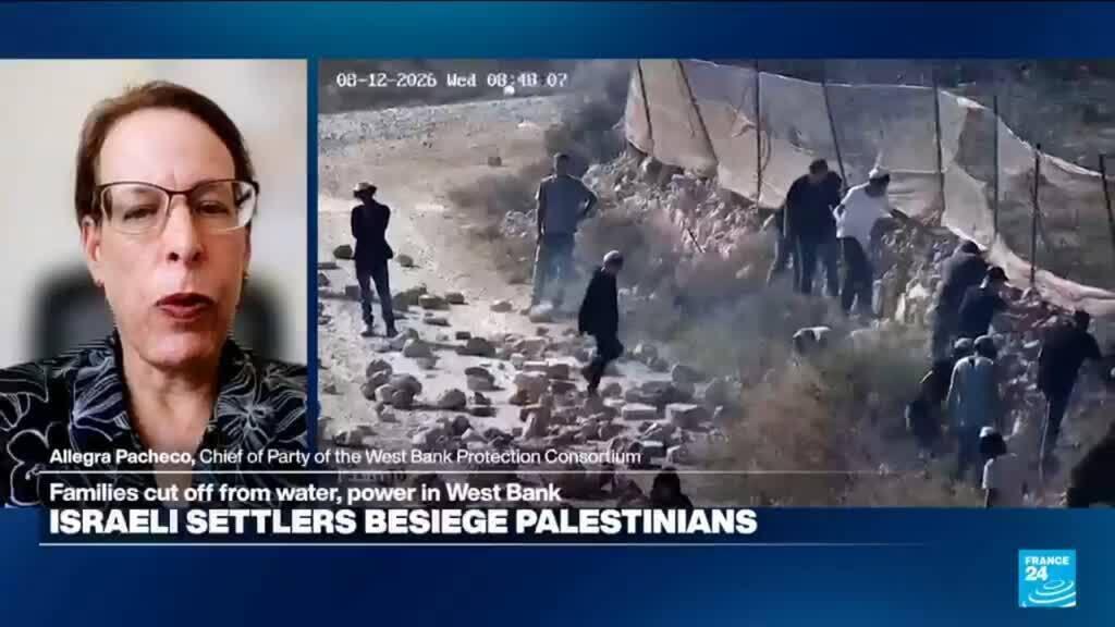 Batı Şeria'da İsrailli Yerleşimcilerden Filistinli Bir Ailenin Evine Günlerdir Kuşatma