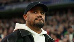Bayern Münih Teknik Direktörü Kompany Antrenmanda Fenalaştı