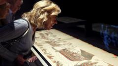 Bayeux İşlemesi İngiltere'de İlk Kez Sergilendi
